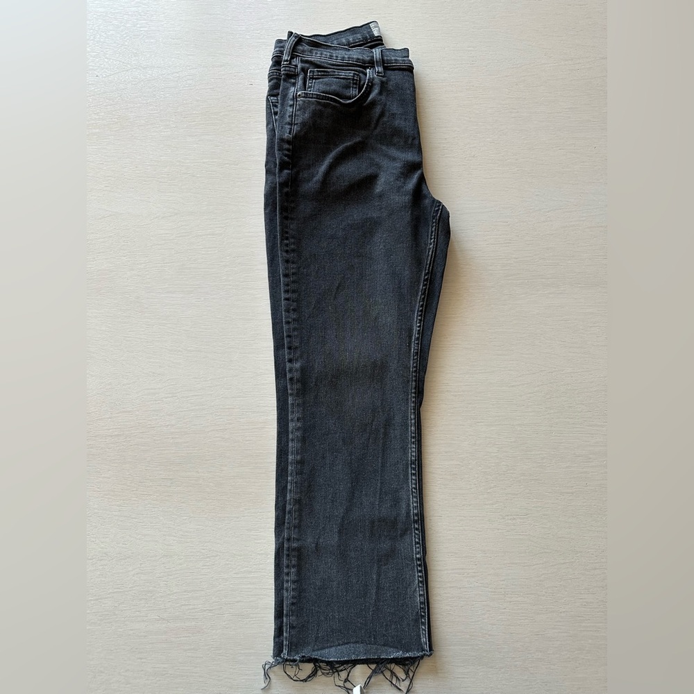 Black Everlane straight jean. Size 30. Regular.